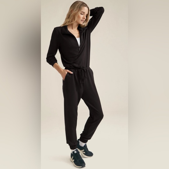 Beyond Yoga Pants - Beyond Yoga Women's Ski Weekend Black Jumpsuit Size Medium NWT
